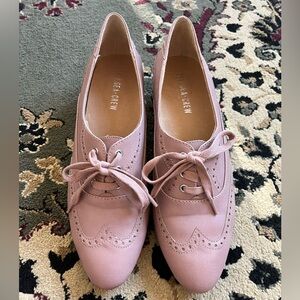 Chelsea Crew Demi Dusty Pink Oxford Heels